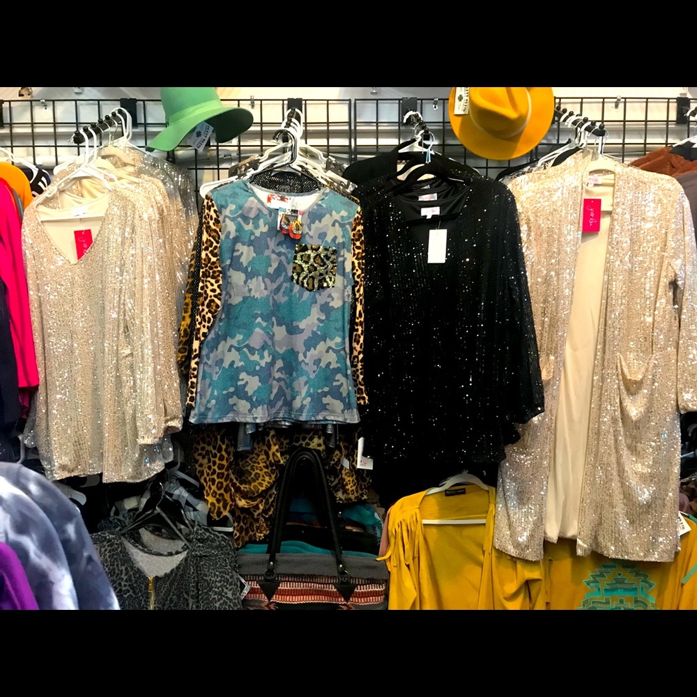 Sequin blouse/ jacket